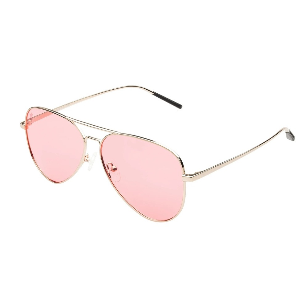 Stylish Pink Aviator Sunglasses